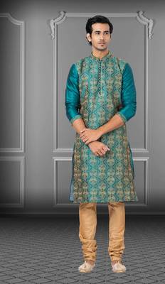 Festive Wear Designer Heavy Kurta With Pyjama 1