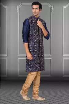 Festive Wear Designer Heavy Kurta With Pyjama