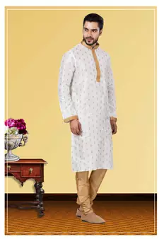 Festive Wear Designer Heavy Kurta With Pyjama