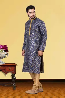 Festive Wear Designer Heavy Kurta With Pyjama