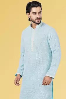 Festive Wear Designer Heavy Kurta With Pyjama