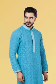 Festive Wear Designer Heavy Kurta With Pyjama