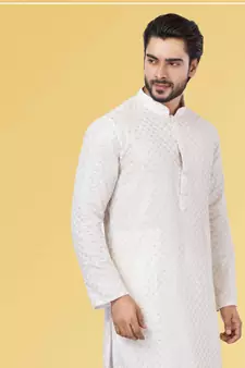 Festive Wear Designer Heavy Kurta With Pyjama