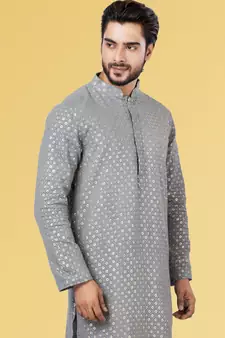 Festive Wear Designer Heavy Kurta With Pyjama