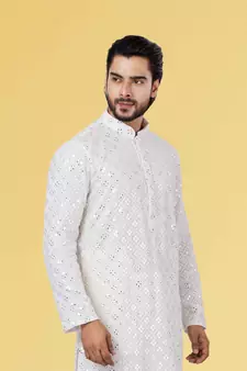 Festive Wear Designer Heavy Kurta With Pyjama