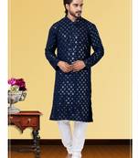 Festive Wear Designer Heavy Kurta With Pyjama