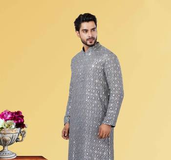 Festive Wear Designer Heavy Kurta With Pyjama 2