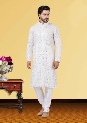 Festive Wear Designer Heavy Kurta With Pyjama 1