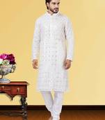 Festive Wear Designer Heavy Kurta With Pyjama