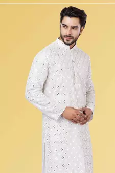 Festive Wear Designer Heavy Kurta With Pyjama
