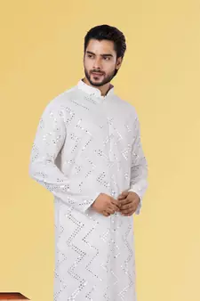 Festive Wear Designer Heavy Kurta With Pyjama