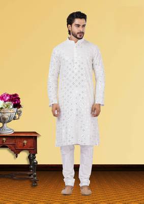 Festive Wear Designer Heavy Kurta With Pyjama 1