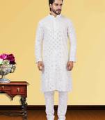 Festive Wear Designer Heavy Kurta With Pyjama