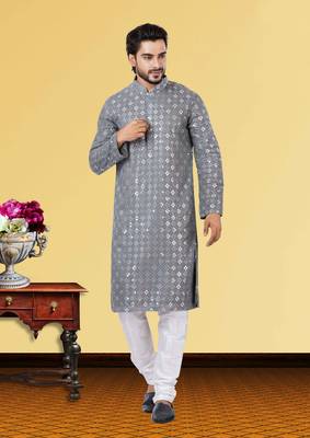 Festive Wear Designer Heavy Kurta With Pyjama 1