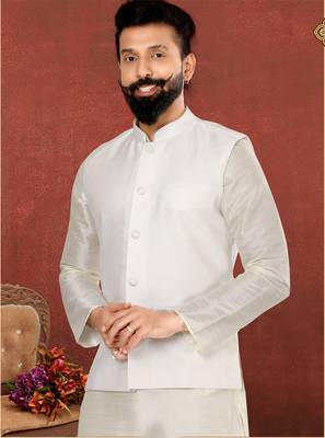 Festive Wear Designer Kurta Pyjama With Jacket 2