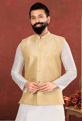 Festive Wear Designer Kurta Pyjama With Jacket 2