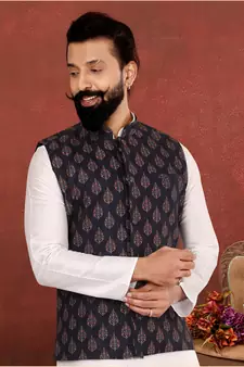 Festive Wear Designer Kurta Pyjama With Jacket