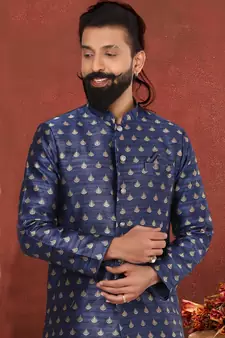 Festive Wear Designer Heavy Kurta With Pyjama