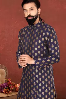 Festive Wear Designer Heavy Kurta With Pyjama