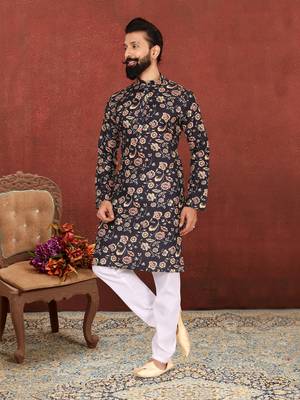 Festive Wear Designer Heavy Kurta With Pyjama 1