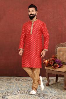 Festive Wear Designer Heavy Kurta With Pyjama