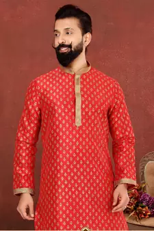 Festive Wear Designer Heavy Kurta With Pyjama