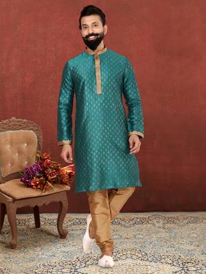 Festive Wear Designer Heavy Kurta With Pyjama 1