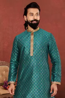 Festive Wear Designer Heavy Kurta With Pyjama