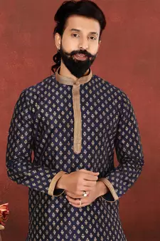 Festive Wear Designer Heavy Kurta With Pyjama