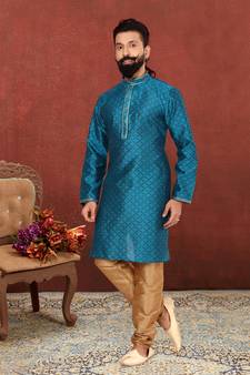 Festive Wear Designer Heavy Kurta With Pyjama