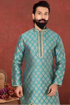 Festive Wear Designer Heavy Kurta With Pyjama