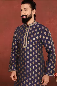Festive Wear Designer Heavy Kurta With Pyjama