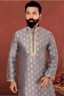 Festive Wear Designer Heavy Kurta With Pyjama