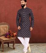 Festive Wear Designer Heavy Kurta With Pyjama