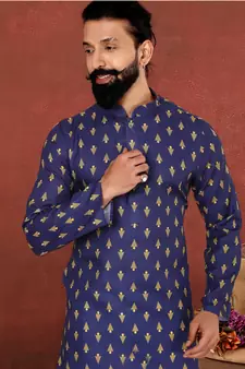 Festive Wear Designer Heavy Kurta With Pyjama