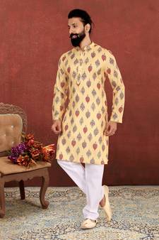 Festive Wear Designer Heavy Kurta With Pyjama
