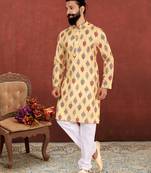 Festive Wear Designer Heavy Kurta With Pyjama