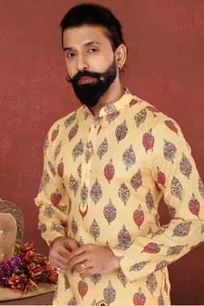Festive Wear Designer Heavy Kurta With Pyjama