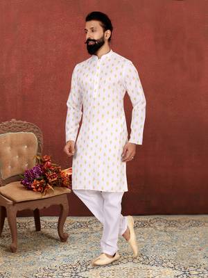 Festive Wear Designer Heavy Kurta With Pyjama 1