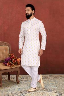 Festive Wear Designer Heavy Kurta With Pyjama