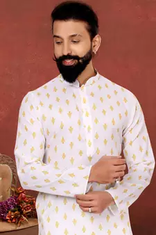 Festive Wear Designer Heavy Kurta With Pyjama