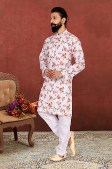 Festive Wear Designer Heavy Kurta With Pyjama