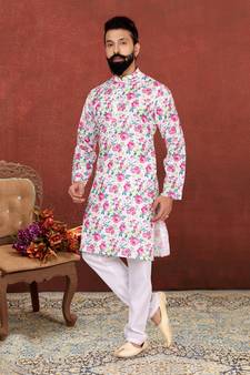 Festive Wear Designer Heavy Kurta With Pyjama