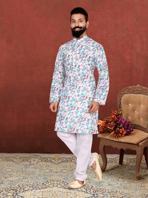 Festive Wear Designer Heavy Kurta With Pyjama 1