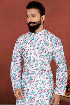 Festive Wear Designer Heavy Kurta With Pyjama