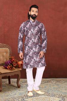 Festive Wear Designer Heavy Kurta With Pyjama