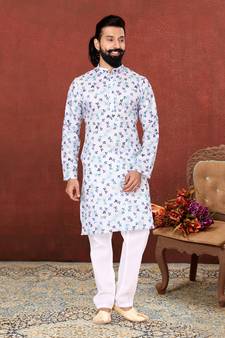 Festive Wear Designer Heavy Kurta With Pyjama
