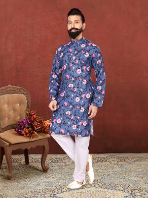 Festive Wear Designer Heavy Kurta With Pyjama 1