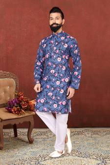 Festive Wear Designer Heavy Kurta With Pyjama