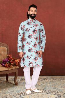 Festive Wear Designer Heavy Kurta With Pyjama